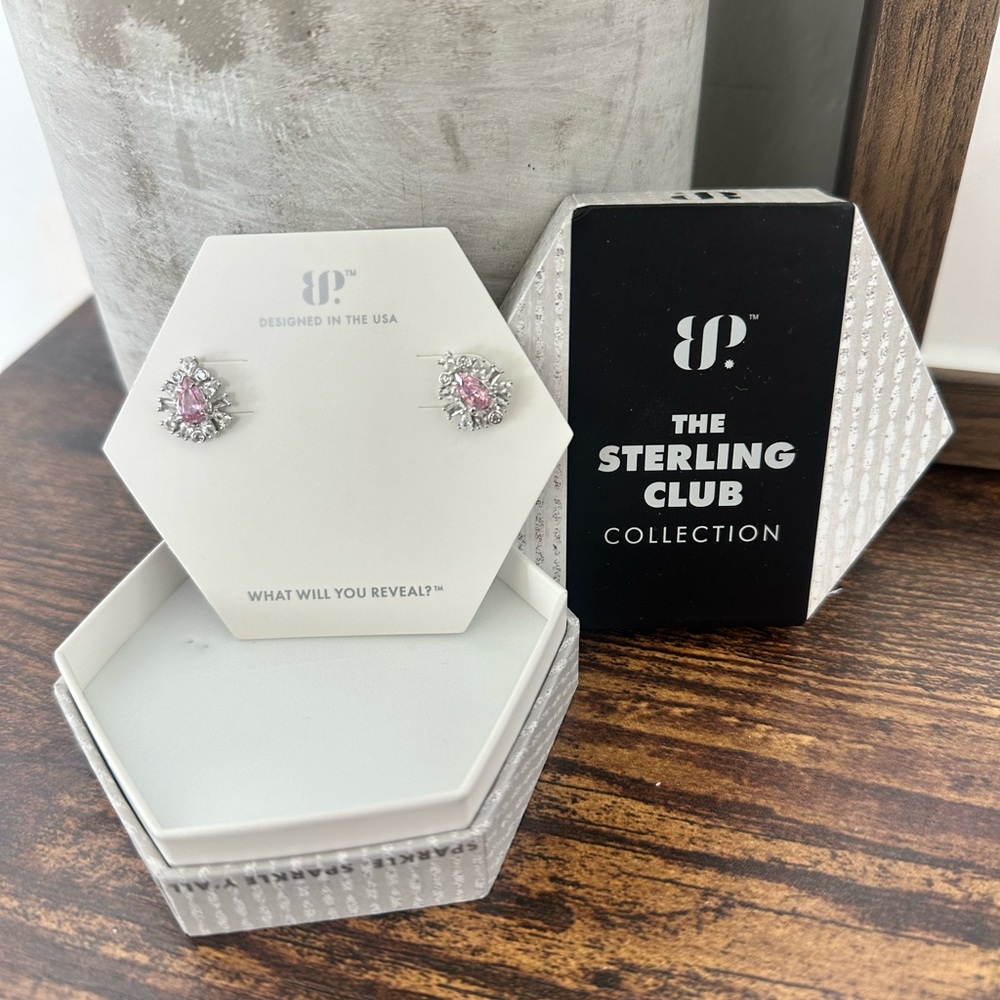 BP Sterling Club Earrings